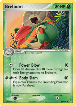 Breloom card art