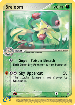 Breloom card art