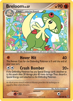 Breloom card art