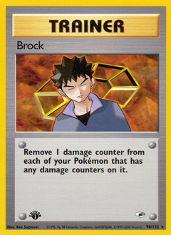 Brock card art