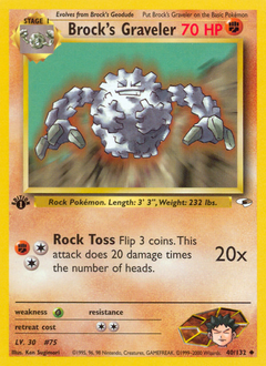 Brock's Graveler card art