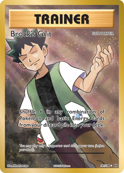 Brock's Grit card art