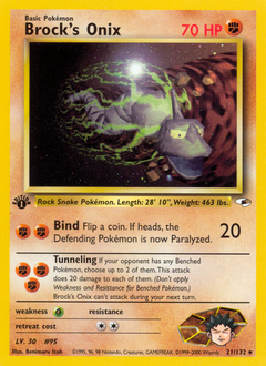 Brock's Onix card art