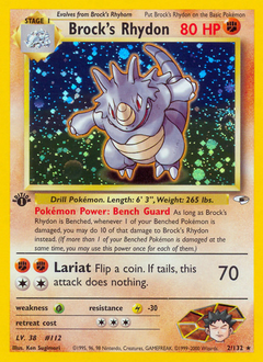 Brock's Rhydon card art