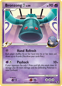 Bronzong E4 card art