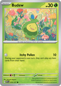 Budew card art