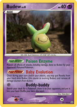 Budew card art