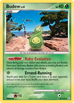 Budew card art