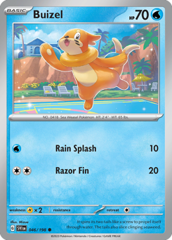 Buizel card art