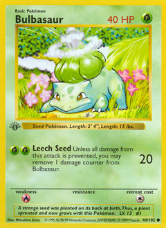 Bulbasaur card art