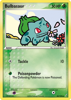 Bulbasaur card art