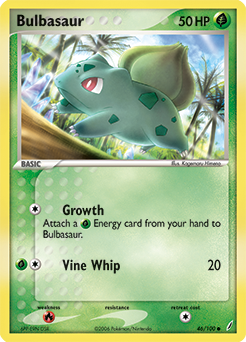 Bulbasaur card art