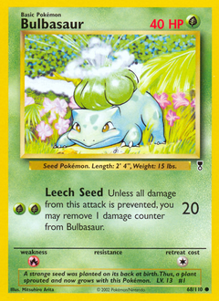 Bulbasaur card art
