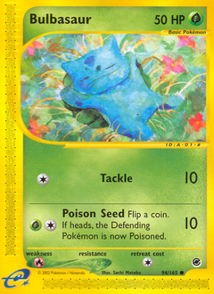 Bulbasaur card art