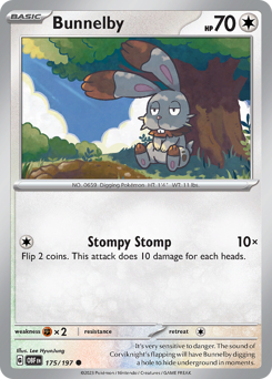 Bunnelby card art