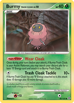Burmy Trash Cloak card art