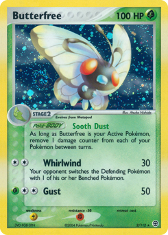 Butterfree card art