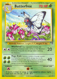 Butterfree card art