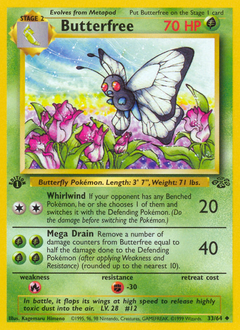 Butterfree card art