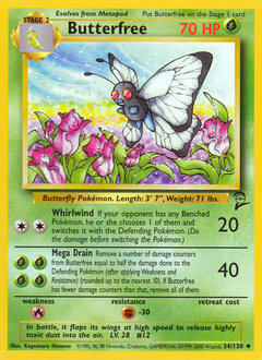 Butterfree card art
