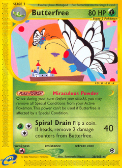 Butterfree card art