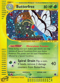 Butterfree card art