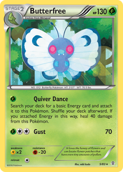Butterfree card art