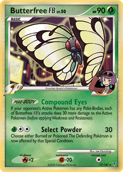 Butterfree FB card art