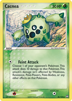 Cacnea card art