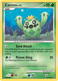 Cacnea card art