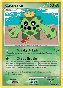 Cacnea card art