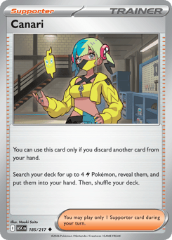 Canari card art