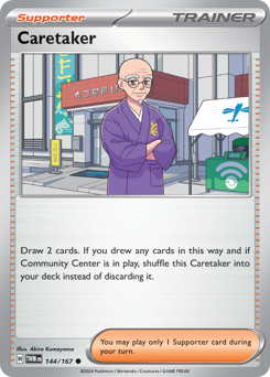 Caretaker card art