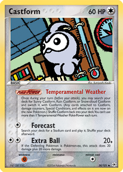Castform card art