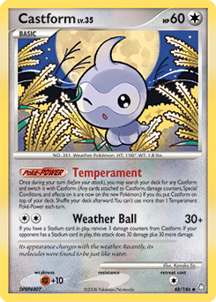 Castform card art