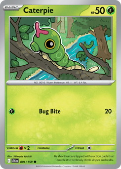 Caterpie card art