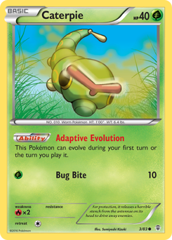 Caterpie card art