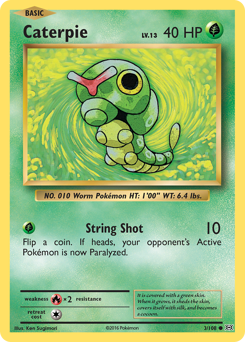 Caterpie card art