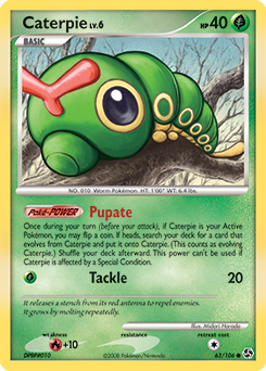 Caterpie card art