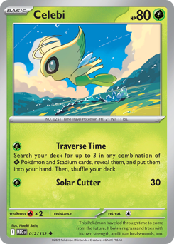 Celebi card art