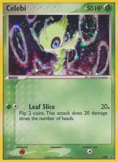 Celebi card art