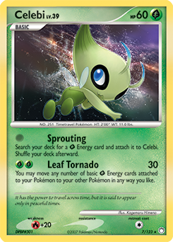 Celebi card art