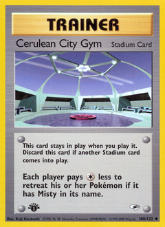 Cerulean City Gym card art