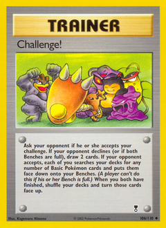 Challenge! card art