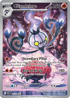 Chandelure card art
