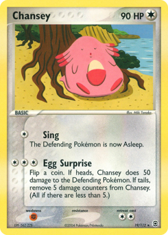 Chansey card art