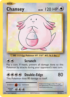 Chansey card art