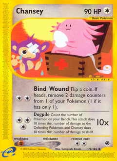 Chansey card art