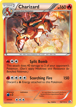 Charizard card art