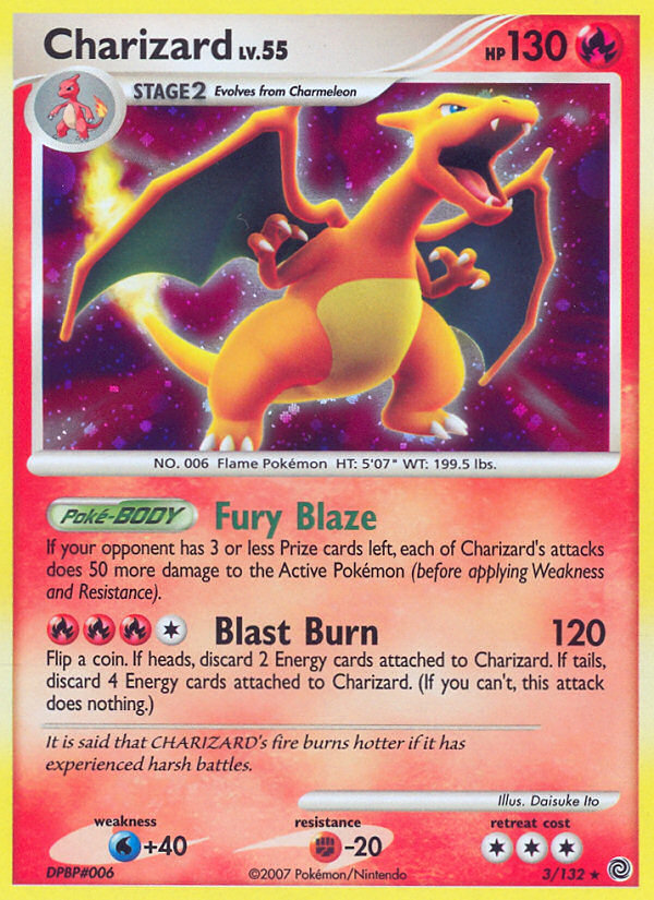 Charizard card art